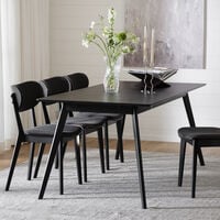 Rowico Home Yumi ruokapöytä 190x90 cm musta